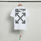 Caravaggio T Shirt Letter Religious Print Short Sleeve T-shirt Men and Women Loose