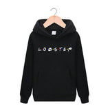 Friends Joey Hoodie Print Hooded Fleece Lined Sweater Men and Women