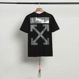 Caravaggio T Shirt Letter Religious Print Short Sleeve T-shirt Men and Women Loose