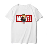 Marvel T Shirt Iron Man Short Sleeve Bottoming Shirt