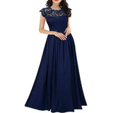 Cocktail Attire for Women Summer Chiffon Dress Sexy Cutout Elegant Evening Dress Lace Dress