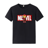Marvel T Shirt Iron Man Short Sleeve Bottoming Shirt