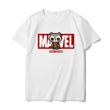Marvel T Shirt Iron Man Short Sleeve Bottoming Shirt