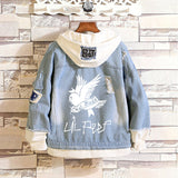 Comic Denim Jacket Men's Women's Pullover Coat Spring Clothing