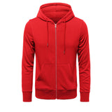 Black Zip Up Hoodie Sweater Men 'S Hooded Sports Men Coat Men 'S Knitted Zipper Shirt