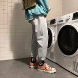 Men Pants Men's Loose Casual Pants Men's Solid Color