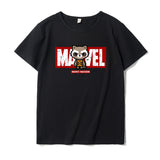 Marvel T Shirt Iron Man Short Sleeve Bottoming Shirt