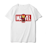 Marvel T Shirt Iron Man Short Sleeve Bottoming Shirt