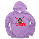 Fgteev T Shirt GRANNY'S House Gurkey Printed Children's Autumn Thin Hoodie Sportswear