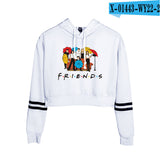 Friends Joey Hoodie Summer Hat Sweaters Women's Clothing