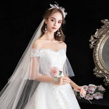 Women's Evening Dress Ball Gown Princess Quinceanera Wedding Dresses Trailing Simple Wedding Dress Dress Skirt