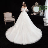 Women's Evening Dress Ball Gown Princess Quinceanera Wedding Dresses Trailing Simple Wedding Dress Dress Skirt
