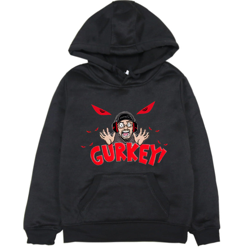 Fgteev T Shirt Printed Children's Fleece Hoodie Sportswear Sweater