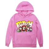 Fgteev T Shirt Printed Children's Fleece Hoodie Sportswear Sweater