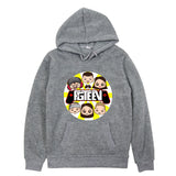 Fgteev T Shirt Printed Children's Fleece Hoodie Sportswear Sweater