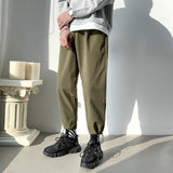 Men Pants Men's Loose Casual Pants Men's Solid Color