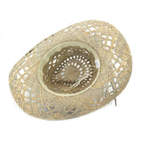 Straw Cowboy Hats Men's and Women's Denim Hat Straw Hat Sun Protection Sun Hat