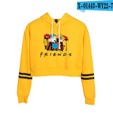 Friends Joey Hoodie Summer Hat Sweaters Women's Clothing