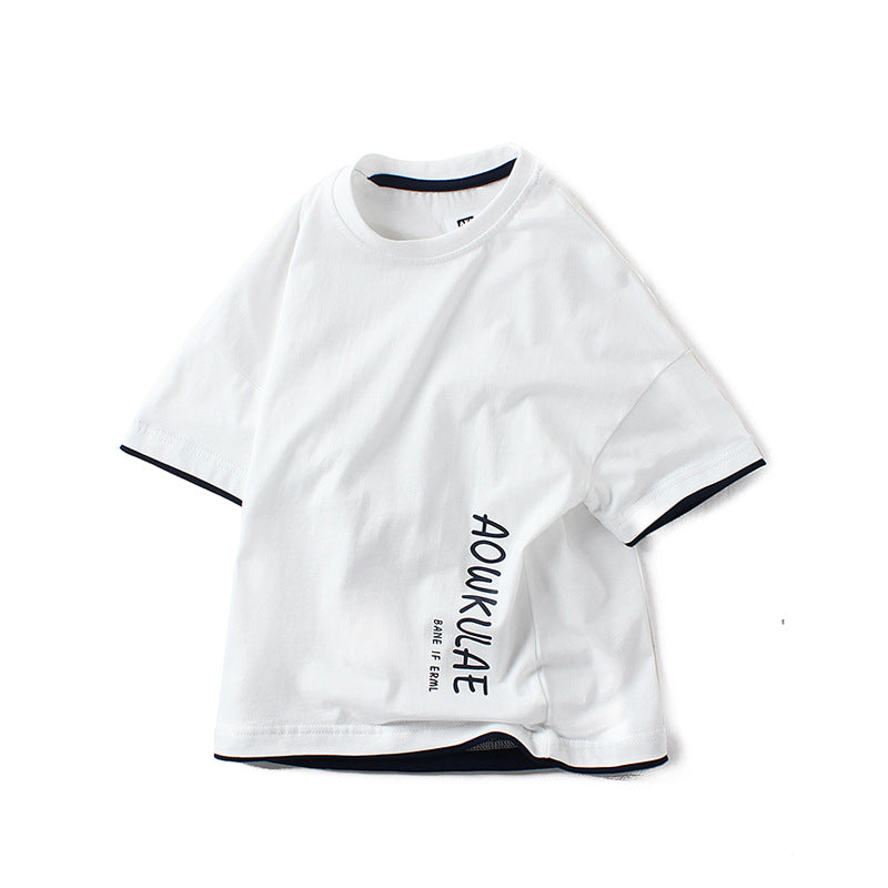 Children T Shrits Summer T Children 'S T-shirt Short Sleeve