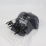Stussy Cap Embroidered Black and White Baseball Cap Male Baseball Cap