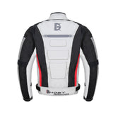 Black Varsity Jacket Racer Jacket Motorcycle Cycling Clothing Male Jacket Motorcycle Clothing Racing Protective Clothing
