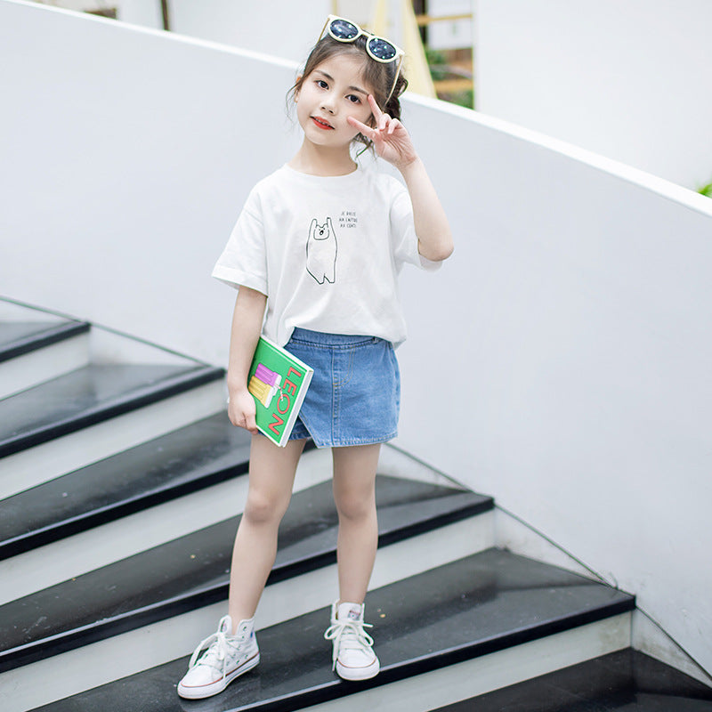 Summer Pants Light Color Slim-Fit Pants