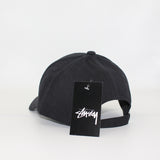Stussy Cap Embroidered Black and White Baseball Cap Male Baseball Cap