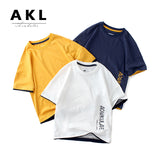 Children T Shrits Summer Children's T-shirt Cotton Print Short Sleeve