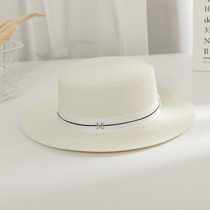 Italian Fedora Hats Summer and Autumn British Style Ladies Seaside Beach Vacation