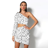 Mini Club Dresses Summer Short Suit Casual Fashion