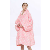 Hoodies Blankets Large Size Thickened Hooded Lazy Plush Home