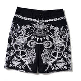 GVC Shorts Devil Pattern Fifth Pants Teenagers Pure Cotton Men