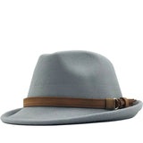Mens Kentucky Derby Hats Men's and Women's Autumn and Winter Woolen Warm Leisure