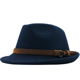 Mens Kentucky Derby Hats Men's and Women's Autumn and Winter Woolen Warm Leisure