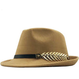 Mens Kentucky Derby Hats Men's and Women's Autumn and Winter Hat Retro Fashion Casual Top Hat
