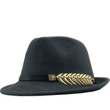 Mens Kentucky Derby Hats Men's and Women's Autumn and Winter Hat Retro Fashion Casual Top Hat