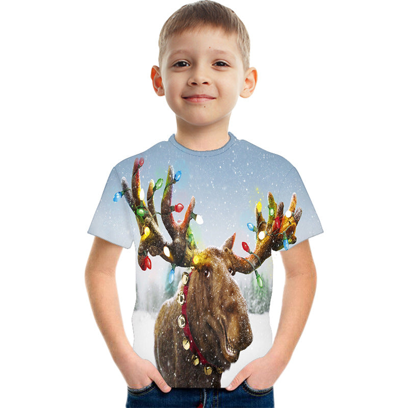 Rick and Morty for Children Fashion Casual Short Sleeve T-shirt