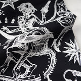 GVC Shorts Devil Pattern Fifth Pants Teenagers Pure Cotton Men