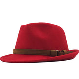 Mens Kentucky Derby Hats Men's and Women's Autumn and Winter Woolen Warm Leisure