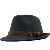 Mens Kentucky Derby Hats Men's and Women's Autumn and Winter Woolen Warm Leisure