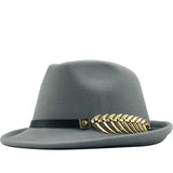 Mens Kentucky Derby Hats Men's and Women's Autumn and Winter Hat Retro Fashion Casual Top Hat
