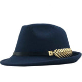 Mens Kentucky Derby Hats Men's and Women's Autumn and Winter Hat Retro Fashion Casual Top Hat