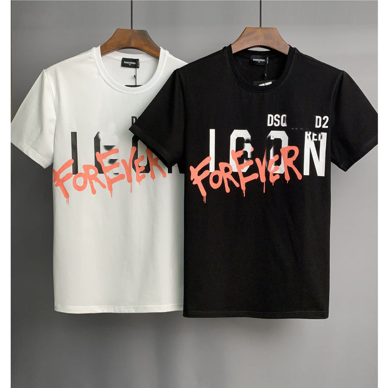 Dsq2 T Shirt DSQ Lian D2 Casual Sports Printed Short Sleeve Summer Men