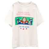 Summer T-shirt Girls Fashion Short Sleeve Children's round Neck Tops Girl T Shirts