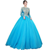 Women's Evening Dress Ball Gown Princess Quinceanera Wedding Dresses Solo Stage Performance Tulle Tutu Dress Dinner Party Slimming Host Dress