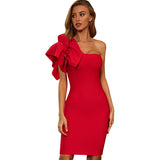 Victoria Beckham Dresses Spring Strapless Sexy Red Dress