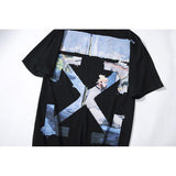 Arrow Short Sleeve Tshirt Plus Size Casual Men's Clothing Coat Top Owt t shirt