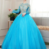 Women's Evening Dress Ball Gown Princess Quinceanera Wedding Dresses Solo Stage Performance Tulle Tutu Dress Dinner Party Slimming Host Dress