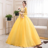 Women's Evening Dress Ball Gown Princess Quinceanera Wedding Dresses Fashion Photography Gown Dinner Show Tulle Tutu Dress