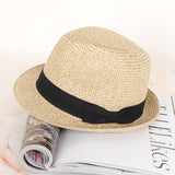 Fedora Golf Hats Straw Hat Female Sun Hat Male Beach Hat Fedora Hat